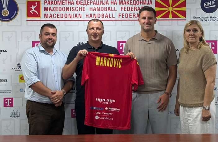 Црногорец на клупата на македонската женска ракометна репрезентација!